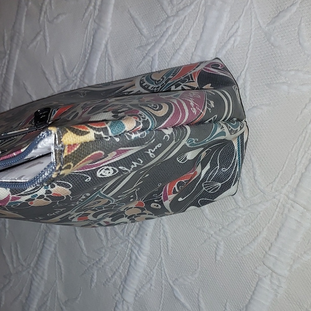 Sakroots City Shadow Songbird Satchel Tote With Wallet. NWOT - Picture 5 of 16